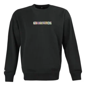 Hanorac din fleece Workmark cu broderie, mărime asiatică „Negru”