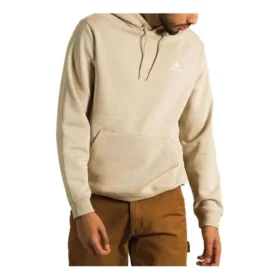 Hanorac Go-To cu broderie stea și model chevron, croială standard, mărimi asiatice „Beige”
