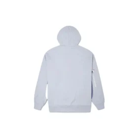 Hanorac larg cu căptușeală din fleece și blocuri de culoare, albastru deschis