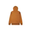 Hanorac UTILITY FULL ZIP cu glugă, mărimi asiatice „Dark Soba Brown”