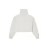 HIGH NECK MOCK Crew Alb CREM