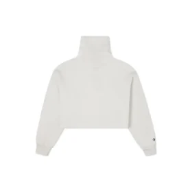 HIGH NECK MOCK Crew Alb CREM