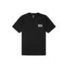 Imprimare cu logo alfabet Retro Casual Mânecă scurtă Negru