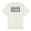 Imprimare cu logo Alphabet Retro Casual Mânecă scurtă Galben crem