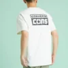 Imprimare cu logo Alphabet Retro Casual Mânecă scurtă Galben crem