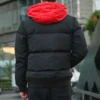 Jachetă bomber Court Down Mărimi asiatice „Negru Roșu”