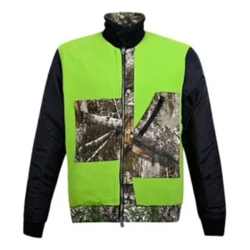 Jachetă casual cu guler în picioare, mărimi asiatice, „multicolor”