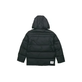 Jachetă Converse Outdoor pentru bărbați, cu puf, negru