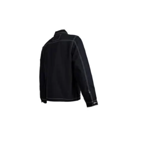Jachetă Converse Pocket Woven cu mâneci lungi pentru bărbați, negru Jachetă Converse Pocket Woven cu mâneci lungi pentru bărbați, negru
