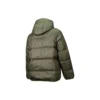 Jachetă cu glugă și umplutură de puf Mărimi asiatice „Cargo Khaki”