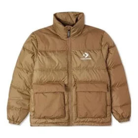 Jachetă cu puf Star Chevron Mărimi asiatice „Brown”