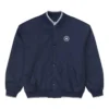 Jachetă de baseball cu logo, mărimi asiatice „Navy”