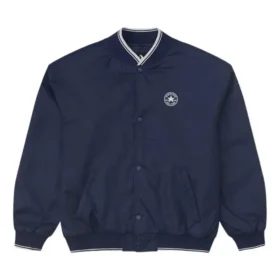 Jachetă de baseball cu logo, mărimi asiatice „Navy”