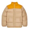 Jachetă de iarnă matlasată Mărimi Asia „Beige Tan”