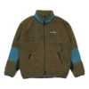 Jachetă din fleece polar Sherpa, mărimi asiatice „Surplus Olive”