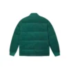 Jachetă din velur cu talie în stil asiatic „Green”