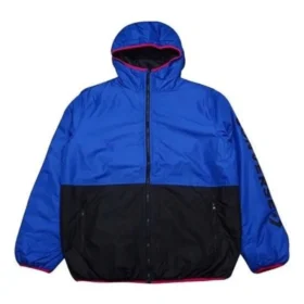 Jachetă izolatoare Windbreaker Mărimi asiatice „Albastru-negru”