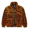 Jachetă largă cu imprimeu leopard retro, stil pentru cuplu, mărimi asiatice, „maro”