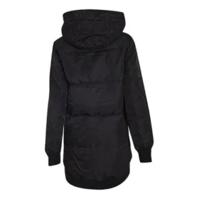 Jachetă lungă din puf, mărimi asiatice „Negru”