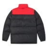 Jachetă matlasată Colorblock Mărimi Asia „Negru Roșu”