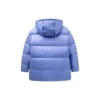 Jachetă matlasată cu logo imprimat, mărimi asiatice „Purple White”