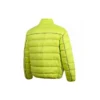 Jachetă matlasată ușoară cu guler în picioare, mărimi asiatice „Verde fluorescent”