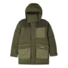 Jachetă Premium Mid Down Mărimi Asia „Cargo Khaki”