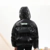 Jachetă scurtă cu puf Logo, mărimi asiatice „Negru”
