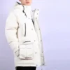 Jachetă scurtă din puf Mărimi asiatice „Alb”