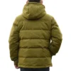 Jachetă scurtă din puf, mărimi asiatice „Green”