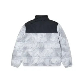Jachetă scurtă din puf Mărimi asiatice „Grey”