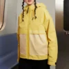 Jachetă scurtă din puf Premium, mărimi asiatice „Saturn Gold”
