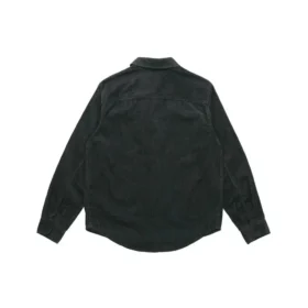 Jachetă sport Converse pentru bărbați din velur, model cargo, negru