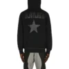 Jachetă sport cu glugă Converse x Slam Jam Crossover Back Logo pentru bărbați, negru