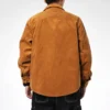 Jachetă tip cămașă cu mâneci lungi Mărimi asiatice „Brown”