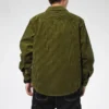 Jachetă tip cămașă cu mâneci lungi, mărimi asiatice „Olive Green”