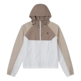 Jachetă ușoară de vânt Mărimi asiatice „Beige White”