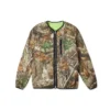 Jachetă utilitară reversibilă din sherpa, mărimi asiatice, „Real Tree Edge Camo”