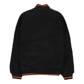 Jachetă Varsity căptușită Converse x Vince Staples Mărimi asiatice „Black Orange”