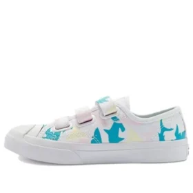 Jack Purcell Low Easy-On „Shark Bite – Alb”