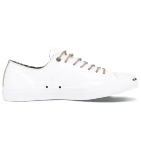 Jack Purcell Pantofi casual de skateboarding rezistenți la uzură, antiderapanti, cu talpă joasă, unisex, albi