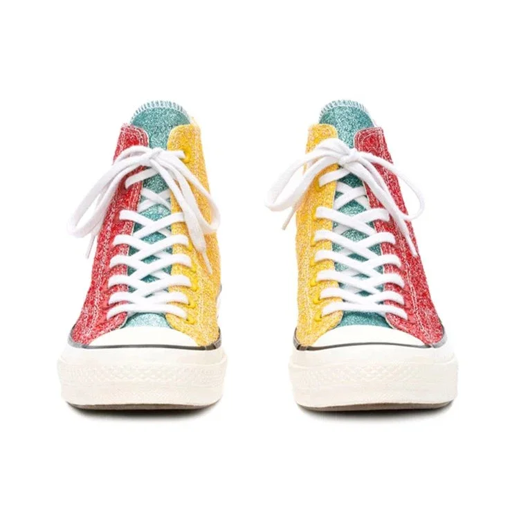 JW Anderson x Chuck 70 Hi „Glitter Pack – Cherry Sulphur” JW Anderson x Chuck 70 Hi „Glitter Pack – Cherry Sulphur”