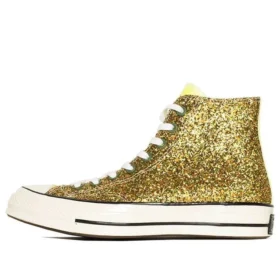 JW Anderson x Chuck 70 High „Glitter Pack – Gold Silver”