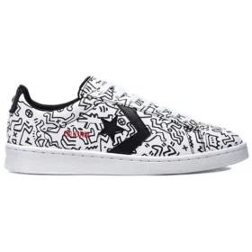 Keith Haring x Pro Leather „White Black”