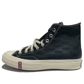Kith x Chuck 70 High „Black Monogram”