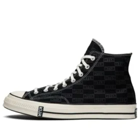 Kith x Chuck 70 High „Black Monogram”