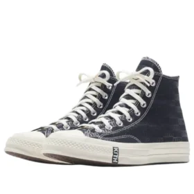Kith x Chuck 70 High „Black Monogram”