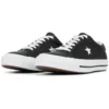Leather One Star Low Top „Black White”