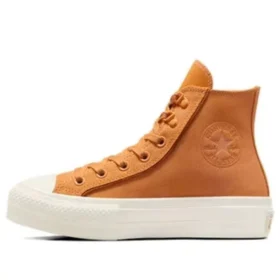 Lift Platform Suede High Top „Tiger Moth”