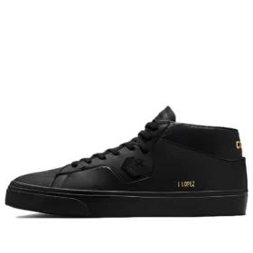 Louie Lopez Pro Mid „Mono Leather – Triple Black”